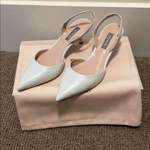 SJP White Leather Bliss